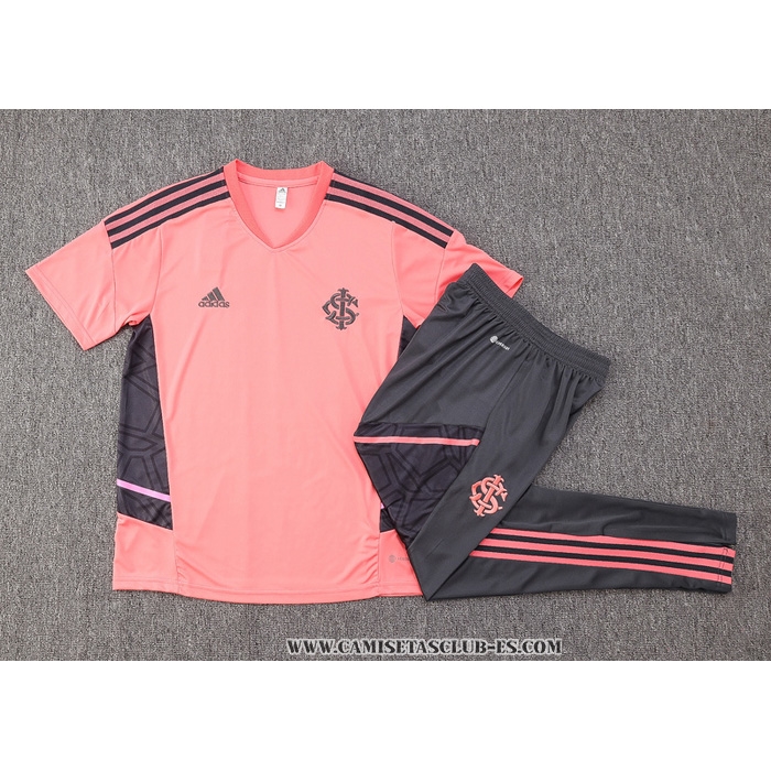 Chandal del SC Internacional 22-23 Manga Corta Rosa